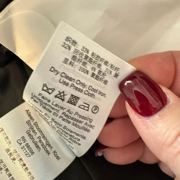 DKNY Peplum Blazer Size 4 Petite - Picture 6 of 8